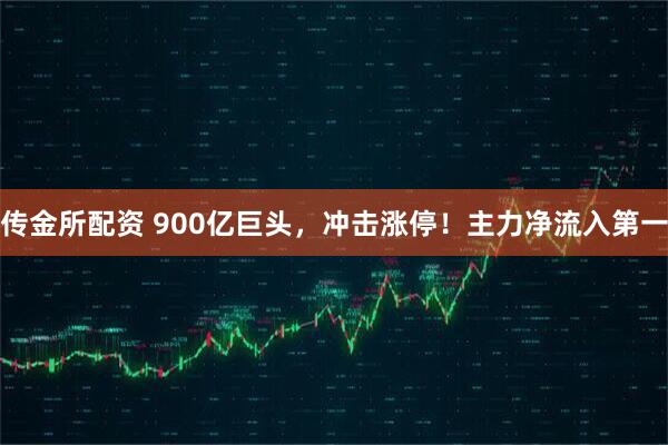 传金所配资 900亿巨头，冲击涨停！主力净流入第一